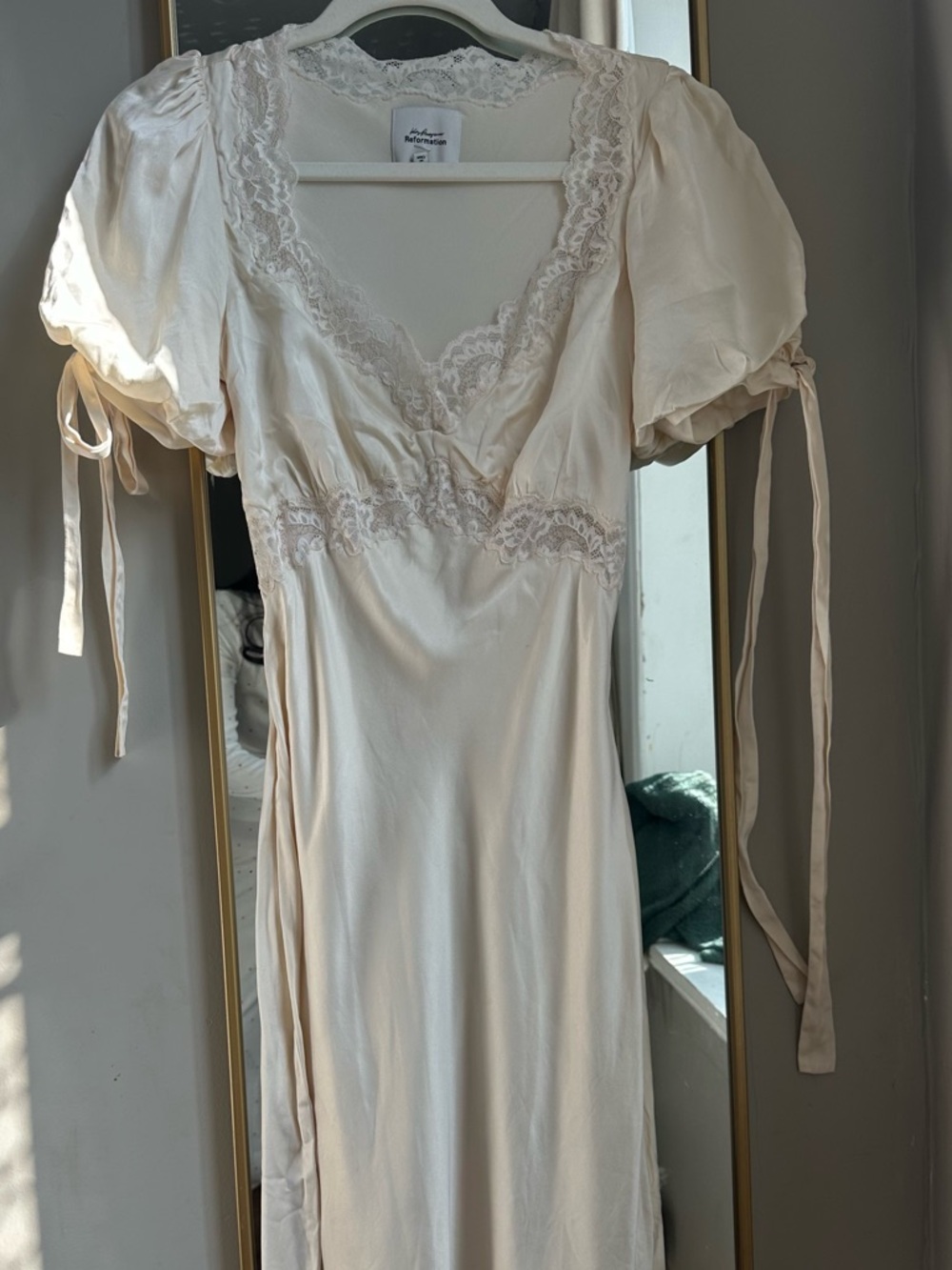 Reformation Petite Stella Silk Dress - Picture 5 of 8